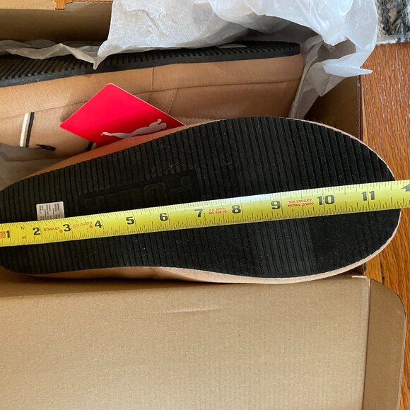 Firm. Rare Puma Tuff Mocc Jersey Slippers in Tiger's Eye. Men's 12. RUN SMALL! - Picture 10 of 12